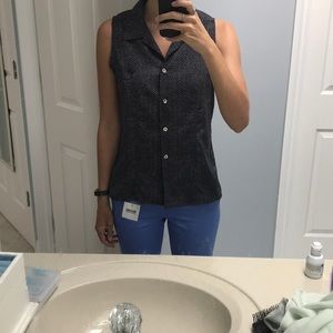 Houndstooth Golf Shirt | Tehama